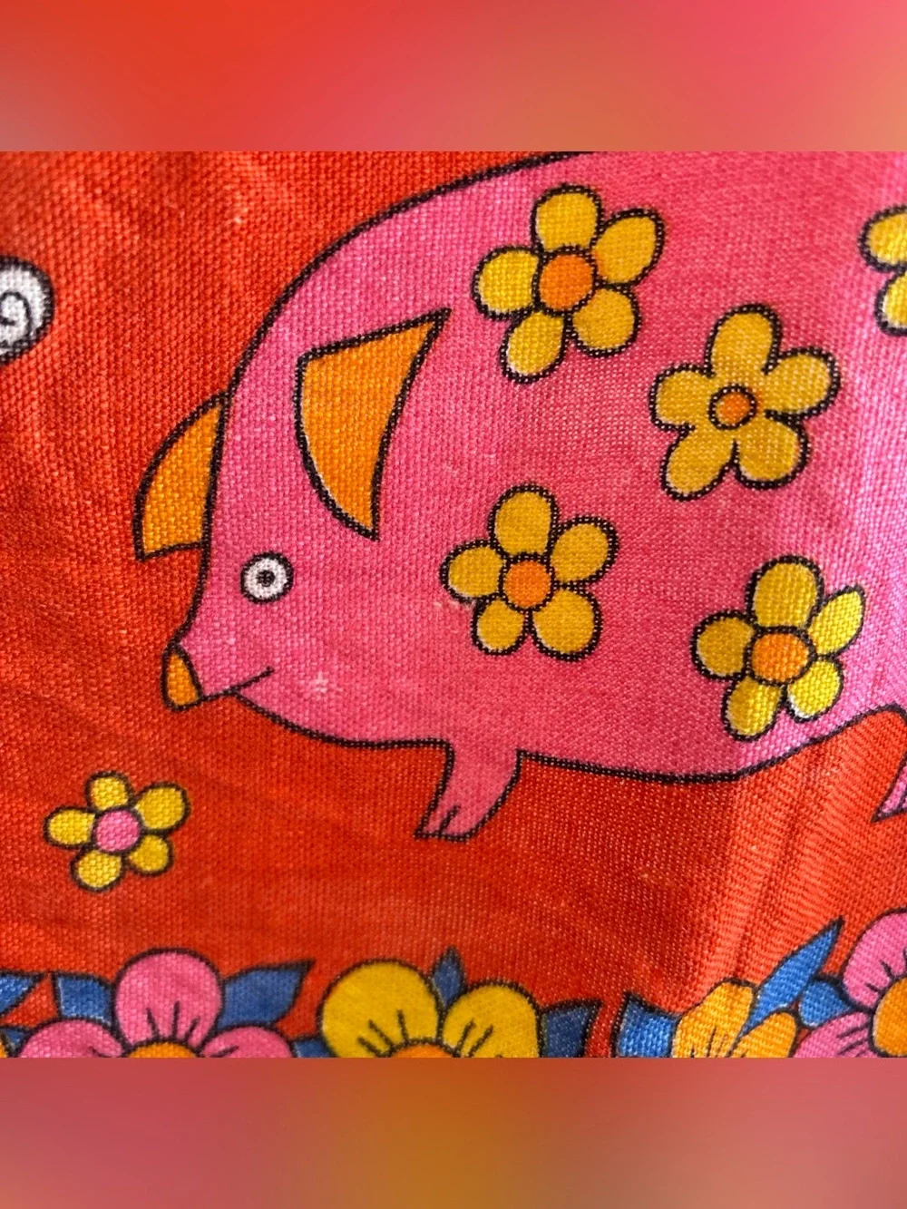 Pure Irish Linen Old Bleach Tea Towel 653 Ireland Approx 29x18 Folk Art Farm MCM